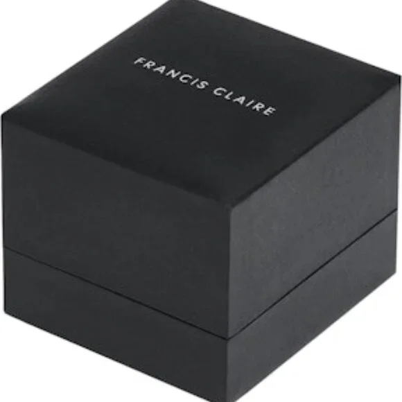 Francis Claire Silla Moissanite Ring - 0.42 Carat DEF - Size 8 - Picture 8 of 10